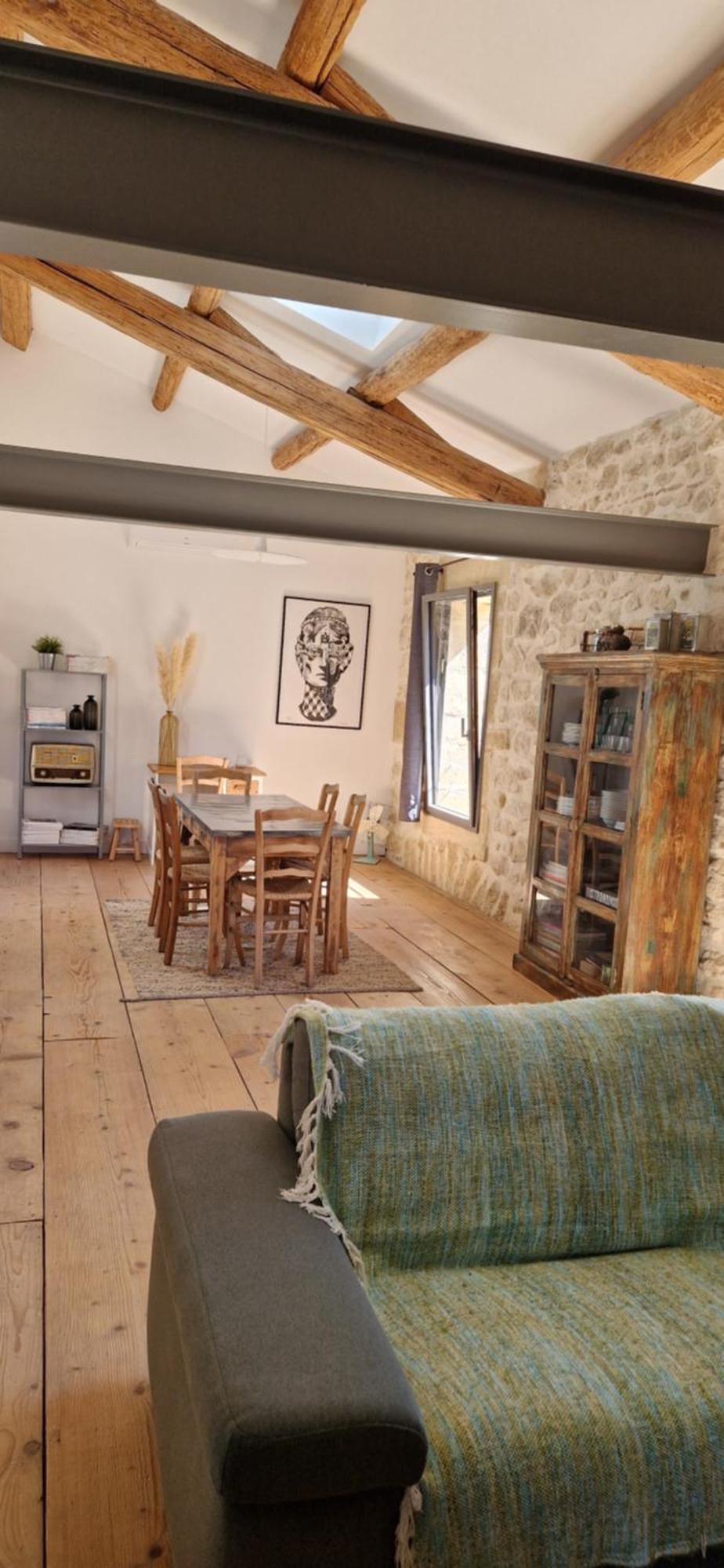 Appartement Dans Un Mas Provencal Renove Saint-Hilaire-dʼOzilhan Exterior foto
