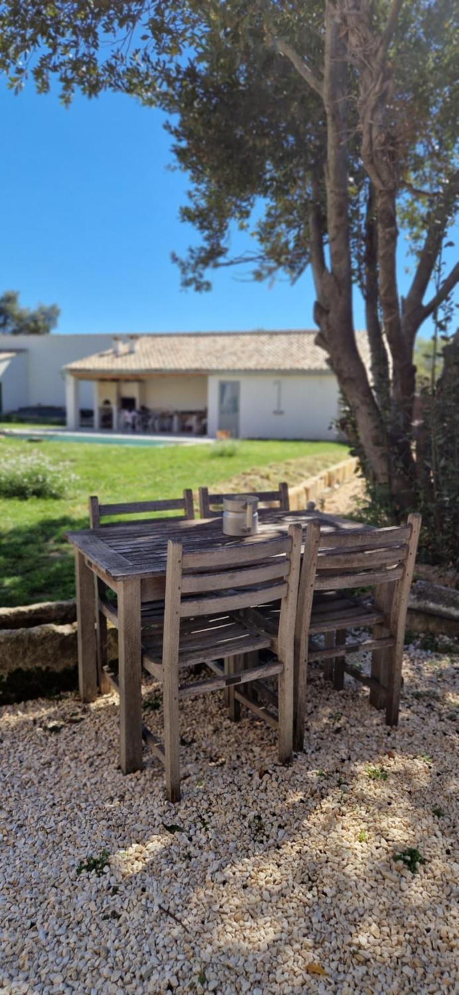 Appartement Dans Un Mas Provencal Renove Saint-Hilaire-dʼOzilhan Exterior foto